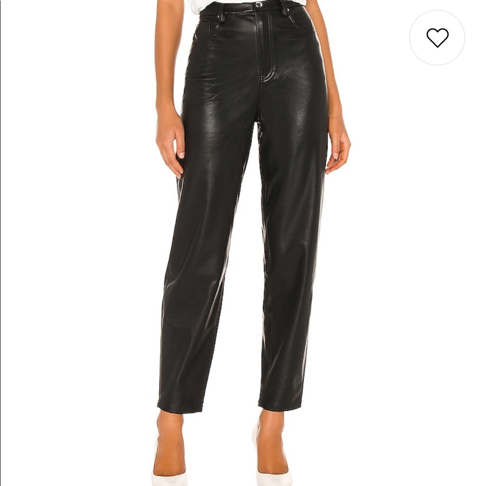 WeWoreWhat Dani Vegan Leather Pant - never worn